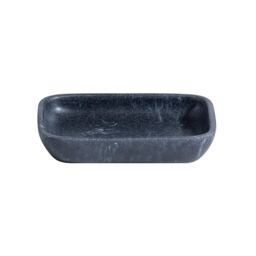 Showerdrape Octavia Grey Marble & Chrome Soap Dish - thumbnail 3