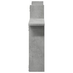 Berkfield Home Wall Shelves 2 pcs Concrete Grey 50x12x50 cm Engineered Wood - Size: 50 x 12 x 50 cm - thumbnail 5