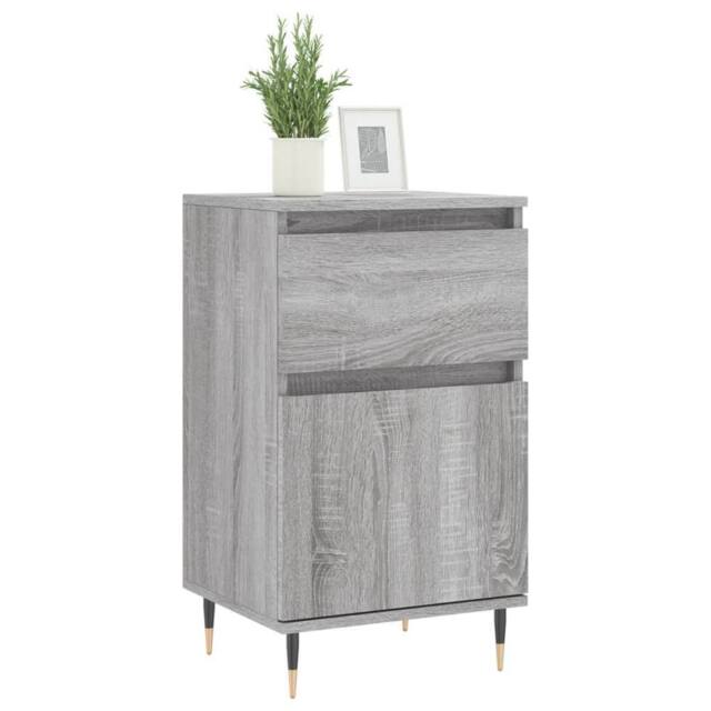 Berkfield Home Sideboard Grey Sonoma 40x35x70 cm Engineered Wood - Size: 40 x 35 x 70 cm - image 1