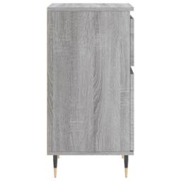 Berkfield Home Sideboard Grey Sonoma 40x35x70 cm Engineered Wood - Size: 40 x 35 x 70 cm - thumbnail 7