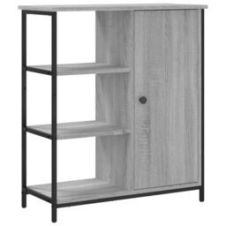 Berkfield Home Sideboard Grey Sonoma 70x30x80 cm Engineered Wood - Size: 70 x 30 x 80 cm - thumbnail 2