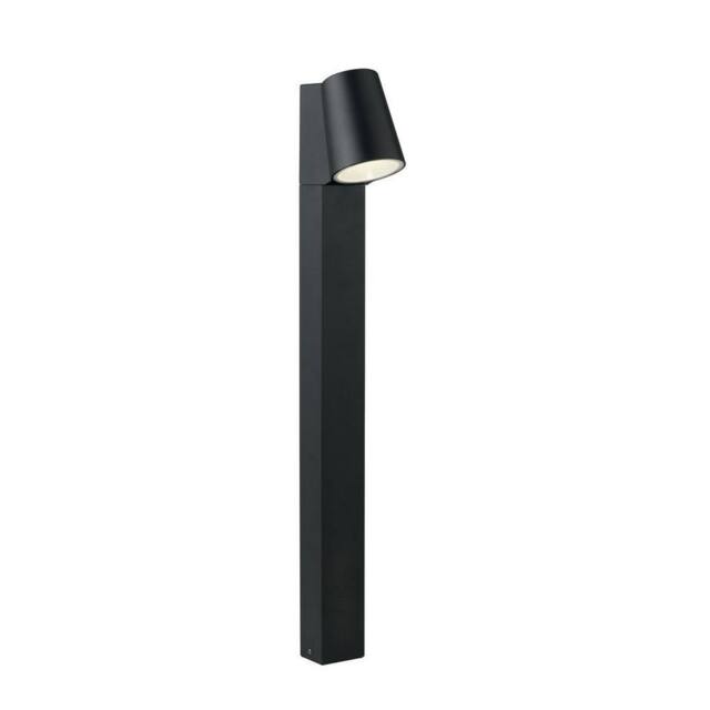 Netlighting Sintesi Outdoor Integrated LED Aluminum Bollard Black IP44 4000K