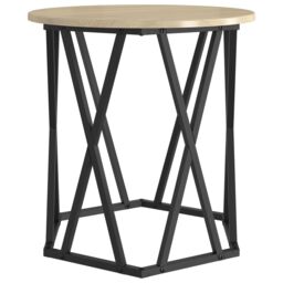 Berkfield Home Side Tables 2 pcs Sonoma Oak Engineered Wood in Brown - thumbnail 6