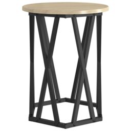 Berkfield Home Side Tables 2 pcs Sonoma Oak Engineered Wood in Brown - thumbnail 7