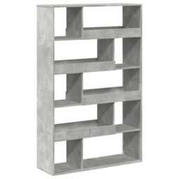 Berkfield Home Bookcase Concrete Grey 100x33x156.5 cm Engineered Wood - thumbnail 2