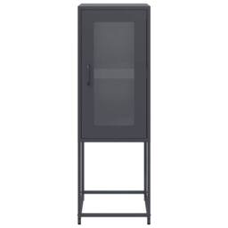 Berkfield Home Sideboard Anthracite 36x39x107 cm Cold-rolled Steel in Dark Grey - Size: 36 x 39 x 107 cm - thumbnail 5