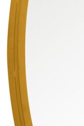MirrorOutlet Gold Framed Flat Bottom Circular Garden Wall Mirror (105CM X 100CM) - Size: 1 Pack - thumbnail 5