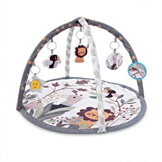 Dragodirect Baby Play Gym Music Mat with Sensory Toys for Toddlers 1 - 3 in White - image 1