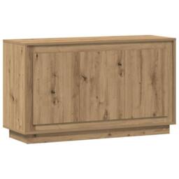 Berkfield Home Sideboard Artisan Oak 102x35x55 cm Engineered Wood in Brown - Size: 102 x 35 x 55 cm - thumbnail 3