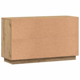 Berkfield Home Sideboard Artisan Oak 102x35x55 cm Engineered Wood in Brown - Size: 102 x 35 x 55 cm - thumbnail 6