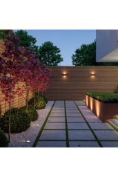 CGC Lighting Myah Four Square Small Stainless Steel Inground Or Decking Lights in Metallics - thumbnail 2