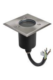 CGC Lighting Myah Four Square Small Stainless Steel Inground Or Decking Lights in Metallics - thumbnail 4