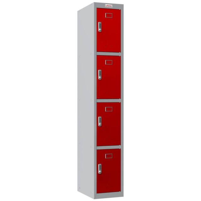 Phoenix Safe Company Personal Locker in Red with Electronic Lock, PL1433GRE, 34L - Size: 180 cm x 100 cm - image 1