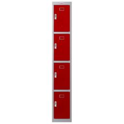 Phoenix Safe Company Personal Locker in Red with Electronic Lock, PL1433GRE, 34L - Size: 180 cm x 100 cm - thumbnail 3
