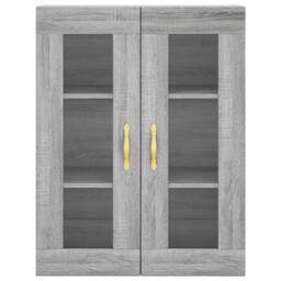 Berkfield Home Highboard Grey Sonoma 69.5x34x180 cm Engineered Wood - thumbnail 6