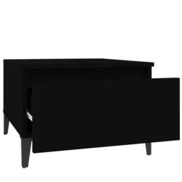 Berkfield Home Side Table Black 50x46x35 cm Engineered Wood - Size: 50 x 46 x 35 cm - thumbnail 7