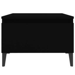 Berkfield Home Side Table Black 50x46x35 cm Engineered Wood - Size: 50 x 46 x 35 cm - thumbnail 6
