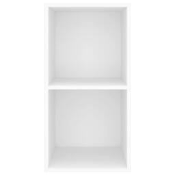 Berkfield Home Practical Wall-mounted TV Cabinet White 37x37x72 cm Engineered Wood - Size: 37 x 37 x 72 cm - thumbnail 4