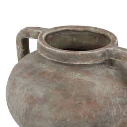 Wyld Haus Meadowhaze Pelike Brown Stoneware Vase with Handles - thumbnail 3