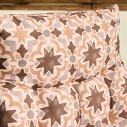 OHS Tiles Print Gravity Chair Seat Cushion Outdoor Garden Water Resistant - thumbnail 3