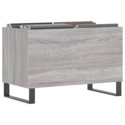 Berkfield Home Record Cabinet Grey Sonoma 74.5x38x48 cm Engineered Wood