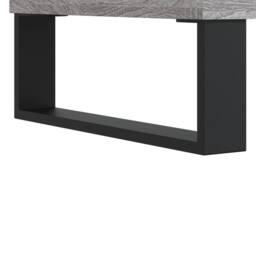 Berkfield Home Record Cabinet Grey Sonoma 74.5x38x48 cm Engineered Wood - thumbnail 7