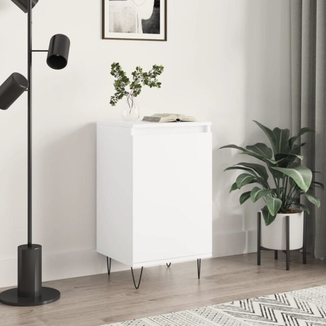 Berkfield Home Sideboard White 40x35x70 cm Engineered Wood - Size: 40 x 35 x 70 cm - image 1
