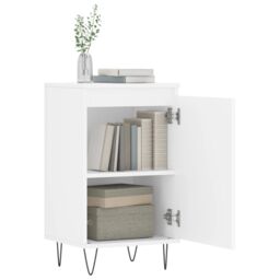 Berkfield Home Sideboard White 40x35x70 cm Engineered Wood - Size: 40 x 35 x 70 cm - thumbnail 4