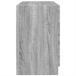 Berkfield Home Sink Cabinet Grey Sonoma 78x37x59 cm Engineered Wood - Size: 78 x 37 x 59 cm - thumbnail 6