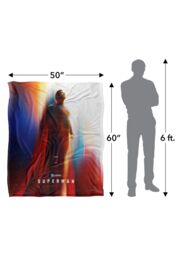 Superman 2025 Poster Silky Touch Super Soft Throw Blanket 152 X 127 cm in White - thumbnail 5