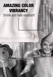 Warner Brothers The Wizard Of Oz Officially Licensed Silky Touch Super Soft Throw Blanket 152 x 127 cm in White - thumbnail 4
