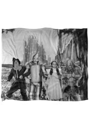 Warner Brothers The Wizard Of Oz Officially Licensed Silky Touch Super Soft Throw Blanket 152 x 127 cm in White - thumbnail 1