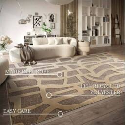 THE RUGS Villeroy & Boch 1879 Short Pile Rug Therese Polyester in Brown - Size: 200 cm x 290 cm - thumbnail 6