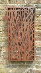 Inspirational Gifting Tree Decorative Screen Wall Art Plaque 780mm Tall in Brown - thumbnail 3