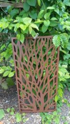 Inspirational Gifting Tree Decorative Screen Wall Art Plaque 780mm Tall in Brown - thumbnail 2