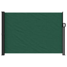 Berkfield Home Retractable Side Awning Dark Green 140x600 cm