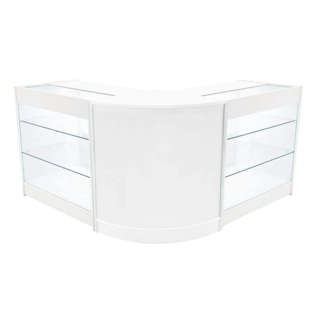 Monstershop Helios LED Shop Counter Set CM60 & 2 x K900 - White - image 1