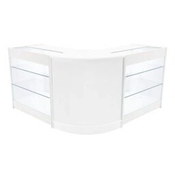 Monstershop Helios LED Shop Counter Set CM60 & 2 x K900 - White - thumbnail 1