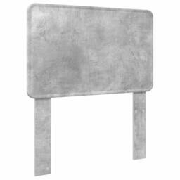 Berkfield Home Bed Frame with Headboard Concerte 90 x 200 cm Solid Pine Wood in Grey - thumbnail 6