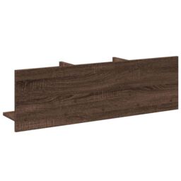 Berkfield Home Wall Cabinet 100x16.5x30 cm Brown Oak Engineered Wood - thumbnail 6