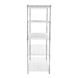 Monstershop KuKoo Wire Racking - 60cm x 120cm x 180cm in Silver - Size: 60 cm x 120 cm x 180 cm - thumbnail 2