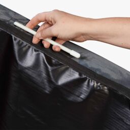 Ruma AeroCover Free Arm Parasol Waterproof Cover W65xD65xH292cm in Dark Grey - Size: 1 Pack - thumbnail 4