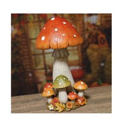 Straits Large Resin Toadstall Mushroom Decorative Ornament - thumbnail 2