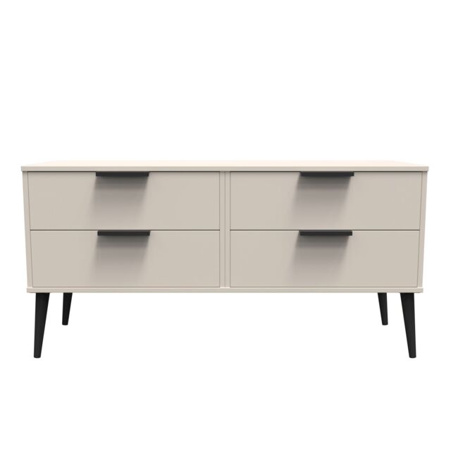 Ready Assembled 2 U Fuji 4 Drawer Bed Box (Ready Assembled) in Taupe - image 1