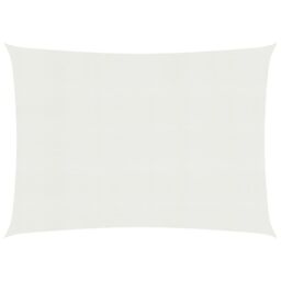 Berkfield Home Sunshade Sail 160 g/m ² White 6x7 m HDPE - thumbnail 1