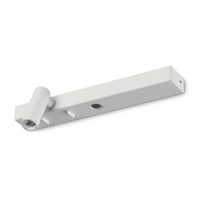 Netlighting Bonne Nuit Left LED Reading Wall Light White 3000K