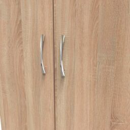 Ready Assembled 2 U Hampshire Triple 2 Drawer + Drawer Wardrobe (Ready Assembled) in Light Oak - thumbnail 4