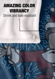 Warner Brothers Christmas Vacation X-Mas Lights Silky Touch Super Soft Throw Blanket in White - thumbnail 4