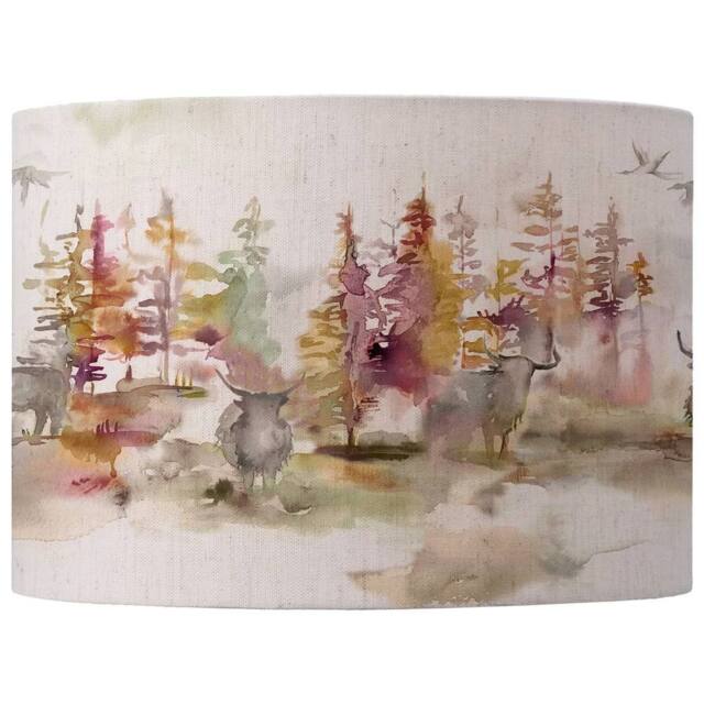 Voyage Maison Caledonian Linen Eva Animal Lampshade in Light Beige - Size: 30 cm diameter x 21 cm high - image 1