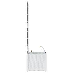 Berkfield Home Garden Planters with Water Irrigation System White - thumbnail 7